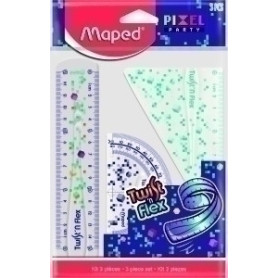 COMPRAR KIT 3 REGLAS MAPED PIXEL PARTY TWIST&FLE