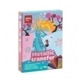 COMPRAR KIT APLI KIDS METALLIC TRANSFER PRINCESA