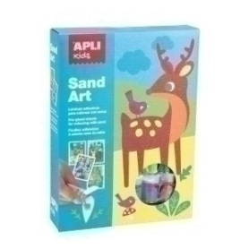 COMPRAR KIT APLI KIDS SAND ART COLOREA CON ARENA