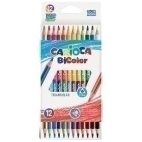 COMPRAR LAPICES CARIOCA DUO TRIANGULAR C/12
