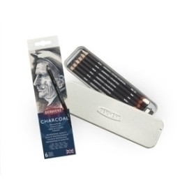 COMPRAR LAPICES CARBONCILLO DERWENT C/6