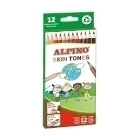 COMPRAR LAPICES COLOR ALPINO COL.PIEL est.12