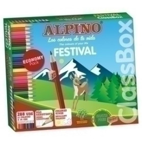 COMPRAR LAPICES COLOR ALPINO FESTIV.CLASSBOX 288