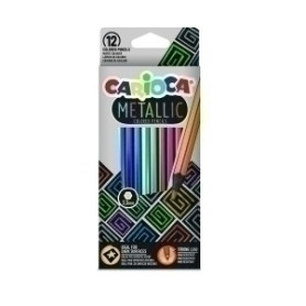 COMPRAR LAPICES COLOR CARIOCA METALLIC C/ 12
