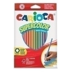 COMPRAR LAPICES COLOR CARIOCA SUPERCOLOR C/18