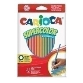 COMPRAR LAPICES COLOR CARIOCA SUPERCOLOR C/36