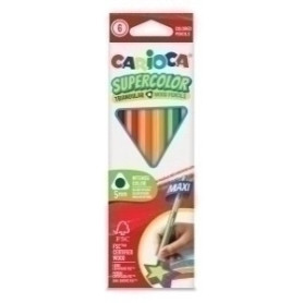 COMPRAR LAPICES COLOR CARIOCA SUPE.MAX.TRI. C/6