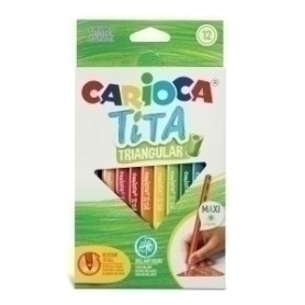 COMPRAR LAPICES COLOR CARIOCA TITA TRI. est.12