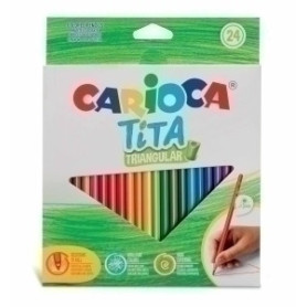 COMPRAR LAPICES COLOR CARIOCA TITA TRI. est.24