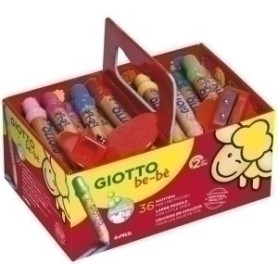 COMPRAR LAPICES COLOR GIOTTO BEBE SUPER PACK 36