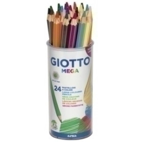 COMPRAR LAPICES COLOR GIOTTO MEGA BOTE DE 24