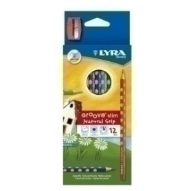 COMPRAR LAPICES COLOR LYRA GROOVE SLIM e.12 c/AF