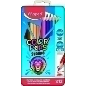COMPRAR LAPICES COLOR MAPED STRONG METAL es.12