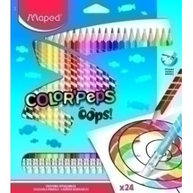 COMPRAR LAPICES COLOR MAPED COLOR´PEPS OOPS E/24