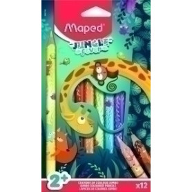 COMPRAR LAPICES COLOR MAPED JUNGLE FEVER JUMBO E