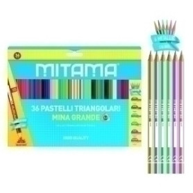COMPRAR LAPICES COLOR MITAMA TRIANG.C/36
