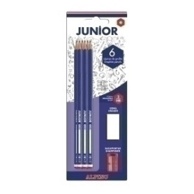 COMPRAR LAPIZ ALPINO JUNIOR - HB blister 6