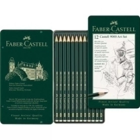 COMPRAR LAPIZ FABER 9000 Est.METAL 12 SURTIDOS