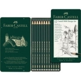 COMPRAR LAPIZ FABER 9000 SURTIDO ESTUCHE DE 12