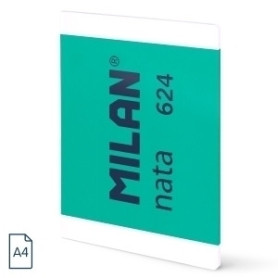 COMPRAR LIBRETA MILAN 624 A4 48h LISO VERDE