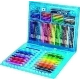 COMPRAR MALETIN MAPED COLORING 100 PIEZAS