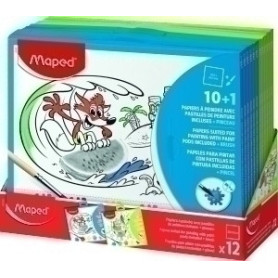 COMPRAR MAPED PAPELES PINTAR C/PASTILLAS 10 und
