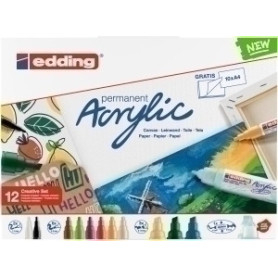COMPRAR ROTUL.EDDING ACRYLIC PACK 12