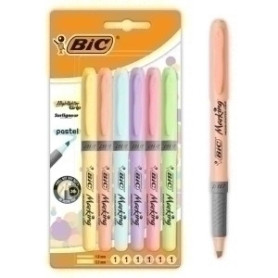 COMPRAR ROTUL.FLUOR BIC HIGHLIGHTER PASTEL B/6