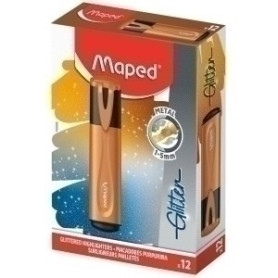 COMPRAR ROTUL. FLUOR MAPED GLITTER COBRE