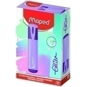 COMPRAR ROTUL. FLUOR MAPED GLITTER VIOLETA