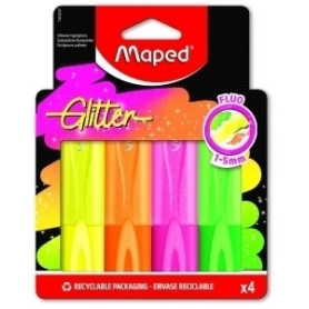 COMPRAR ROTUL. FLUOR MAPED NEON GLITTER P/4