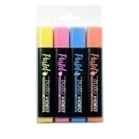 COMPRAR ROTUL.FLUOR TRATTO VIDEO PASTEL SURT.C/4