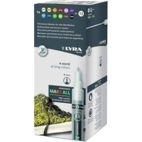COMPRAR ROTUL.LYRA MARK ALL 1,0 mm. SURTIDO C/12