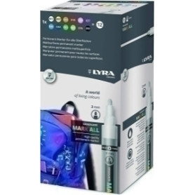 COMPRAR ROTUL.LYRA MARK ALL 1,0 mm. SURTIDO C/12