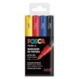 COMPRAR ROTUL.UNI-POSCA PC-1M BASIC E/4