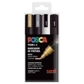 COMPRAR ROTUL.UNI-POSCA PC-5M GSWB E/4