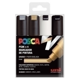 COMPRAR ROTUL.UNI-POSCA PC-8K GSWB E/4