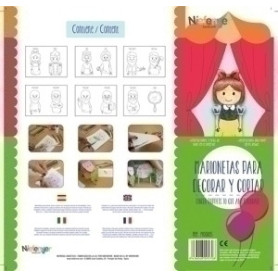 COMPRAR MARIONETA DEDOS BLANCANIEVES PACK 12