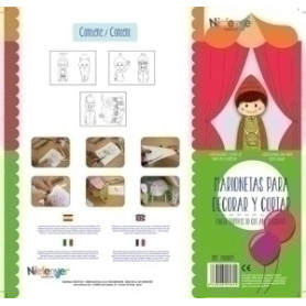 COMPRAR MARIONETA DEDOS CAPERUCITA ROJA PACK 6