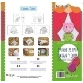 COMPRAR MARIONETA DEDOS LOS 3 CERDITOS PACK 7