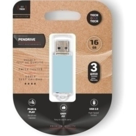 COMPRAR MEMORIA USB 16GB TECHONE BASIC BLUE