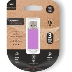 COMPRAR MEMORIA USB 16GB TECHONE BASIC PURPLE
