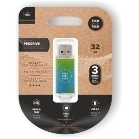 COMPRAR MEMORIA USB 32GB TECHONE BASIC GREEN