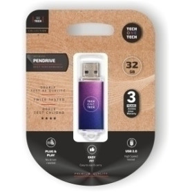 COMPRAR MEMORIA USB 32GB TECHONE BASIC PURPLE