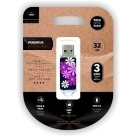 COMPRAR MEMORIA USB 32GB TECHONE FLOWER POWER