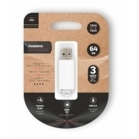 COMPRAR MEMORIA USB 64GB TECHONE BASIC BLANCO