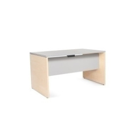 COMPRAR MESA ROCADA WORK 140x80 HAYA/GRIS