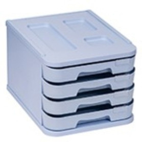 COMPRAR MODULO FAIBO 4 CAJONES AZUL PASTEL