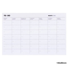 COMPRAR TACO NOTAS MR TO-DO MENSUALES