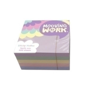 COMPRAR TACO NOTAS MOOVING PASTEL 76x76 MULTICOL